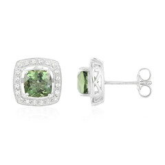 Orecchini in argento con Apatite Cromo
