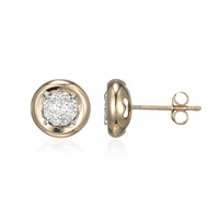 Orecchini in oro con Diamante I1 (I)