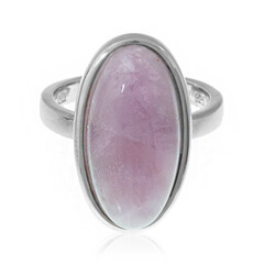 Anello in argento con Kunzite