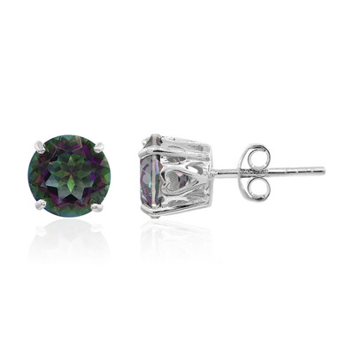 Orecchini in argento con Quarzo Mistico
