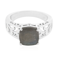 Anello in argento con Labradorite