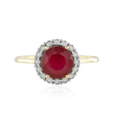 Anello in oro con Rubino del Madagascar