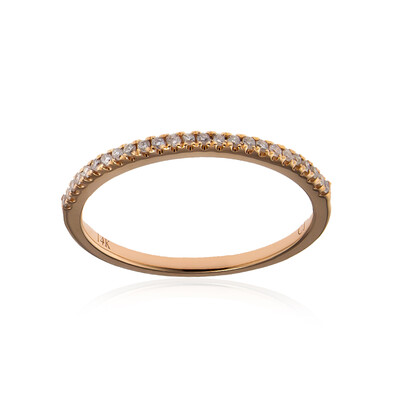 Anello in oro con Diamante I1 (H) (CIRARI)