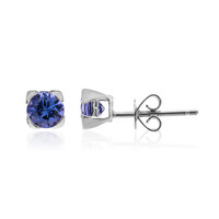 Orecchini in oro con Tanzanite AAA