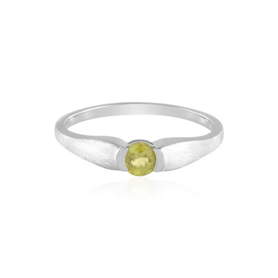 Anello in argento con Sfene