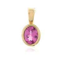 Ciondolo in oro con Rubellite Nigeriana (CUSTODANA)
