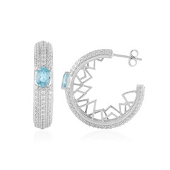 Orecchini in argento con Zircone Ratanakiri (de Melo)