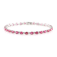 Bracciale in argento con Rubino del Madagascar