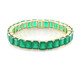 Bracciale in argento con Onice Verde (M de Luca)