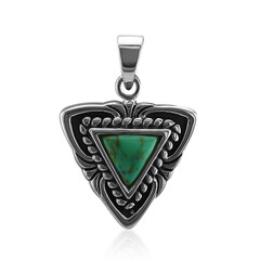 Ciondolo in argento con Turchese Kingman Mohave Verde (Art of Nature)