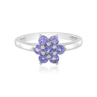 Anello in argento con Tanzanite