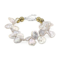 Bracciale in argento con Perla Keshi (TPC)