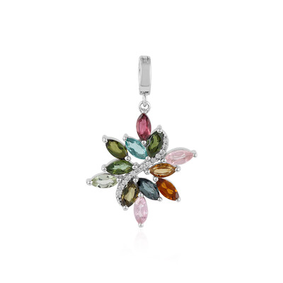 Ciondolo in argento con Tormalina