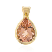 Ciondolo in oro con Morganite (CUSTODANA)