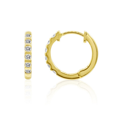 Orecchini in oro con Diamante IF (D) (Annette)