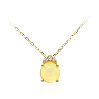 Collana in oro con Opale di Welo AAA