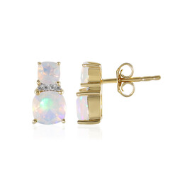 Orecchini in argento con Opale di Welo