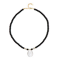 Collana in argento con Quarzo Bianco