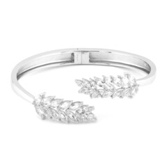 Bracciale in argento con Topazio Bianco