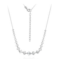 Collana in argento con Topazio Bianco (Adela Silber)