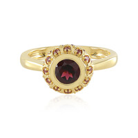 Anello in argento con Rodolite Lampone
