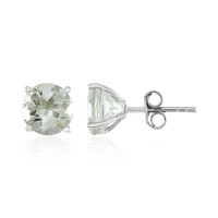 Orecchini in argento con Ametista Verde