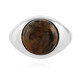 Anello in argento con Pietersite Dorata
