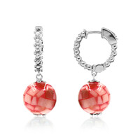 Orecchini in argento con Mosaico di Madreperla (Dallas Prince Designs)