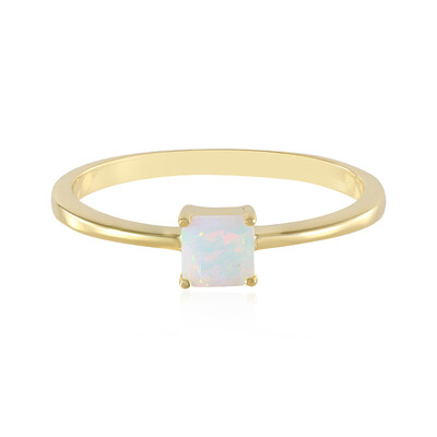 Anello in argento con Opale di Welo