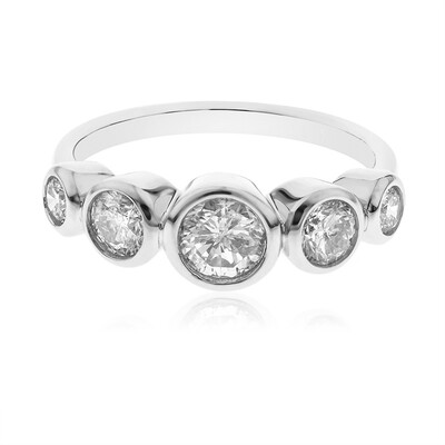 Anello in oro con Diamante I1 (H) (CIRARI)