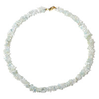 Collana in argento con Acquamarina Brasiliana