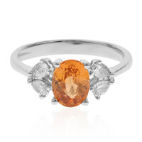 Anello in oro con Granato Mandarino (CIRARI)