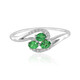 Anello in argento con Tsavorite della Tanzania