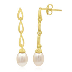Orecchini in argento con Perla di Acqua Dolce