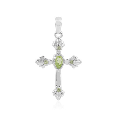 Ciondolo in argento con Peridoto