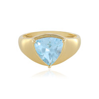 Anello in argento con Topazio Blu Cielo