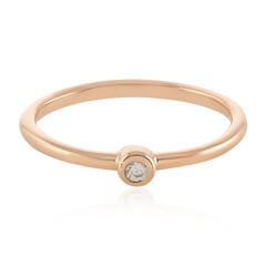 Anello in argento con Diamante I2 (H)