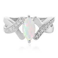 Anello in argento con Opale di Welo