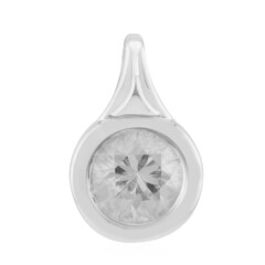 Ciondolo in argento con Quarzo Herkimer (Pallanova)
