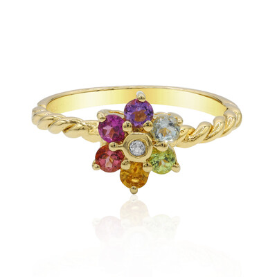 Anello in argento con Ametista