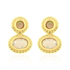 Orecchini in argento con Opale di Welo