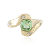 Anello in oro con Tormalina Brasiliana (de Melo)
