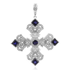 Collana in argento con Iolite (Dallas Prince Designs)
