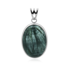 Ciondolo in argento con Serafinite