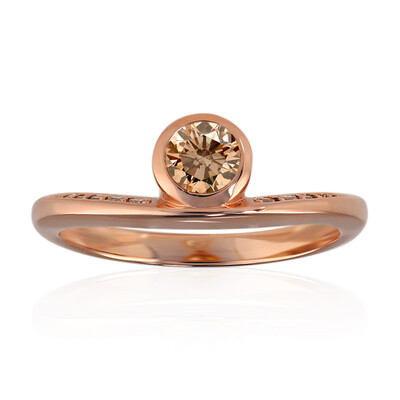 Anello in oro con Diamante Rose de France VS1 di Argyle (Annette)