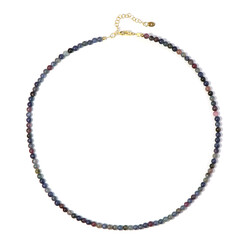 Collana in argento con Zaffiro del Mozambico