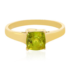 Anello in oro con Sfene