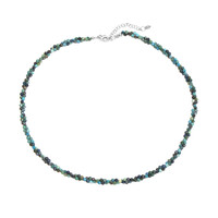 Collana in argento con Crisocolla