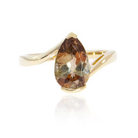 Anello in oro con Andalusite