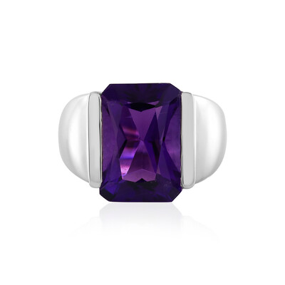 Anello in argento con Ametista Siberiana